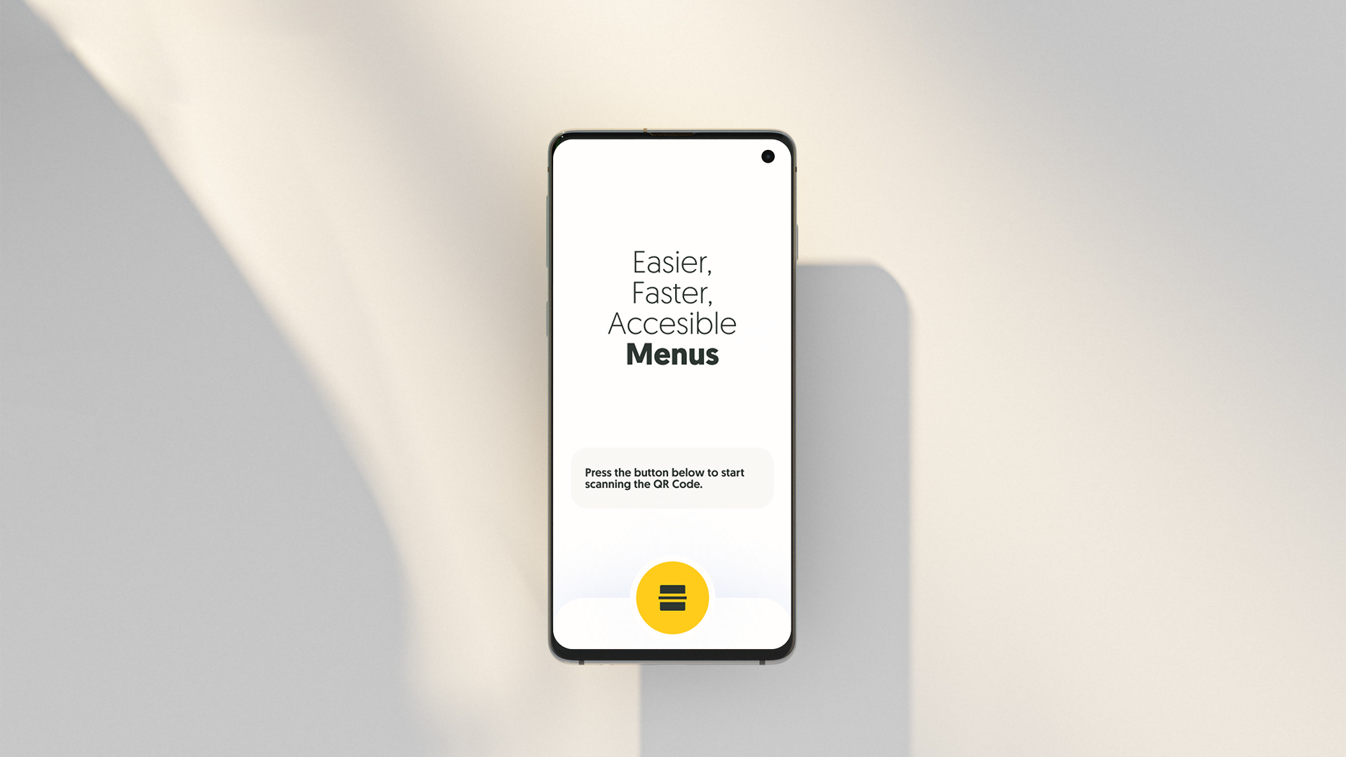 Pinch mobile ordering flow